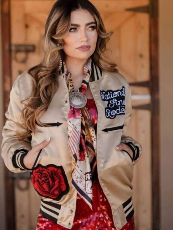 NFR-Las-Vegas-Silk-Golden-Satin-Bomber-Jacket-1