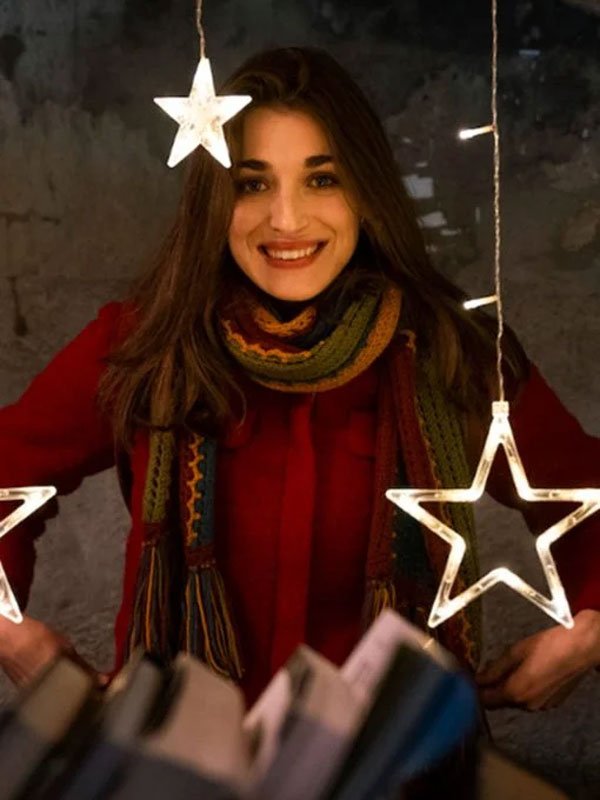 I-Hate-Christmas-TV-Series-Pilar-Fogliati-Red-Wool-Jacket-1