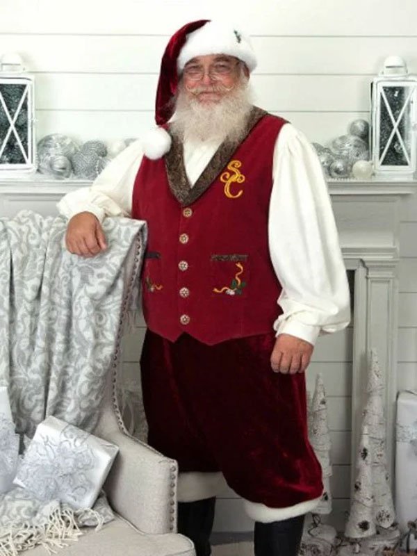 Santa-Claus-Red-Suede-Vest-1