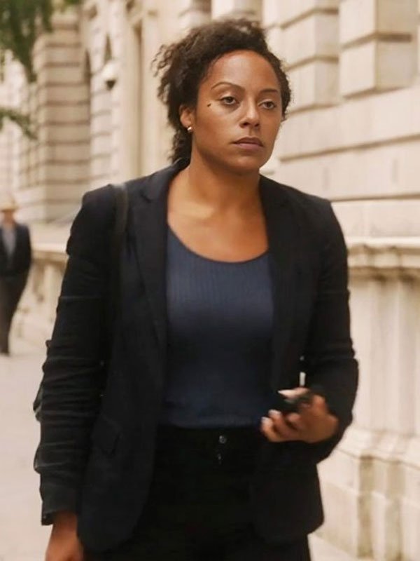 Slow-Horses-S02-Louisa-Guy-Black-Blazer-2