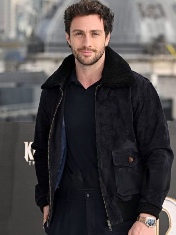 Aaron-Taylor-Johnson-Kraven-The-Hunter-Black-Jacket-3