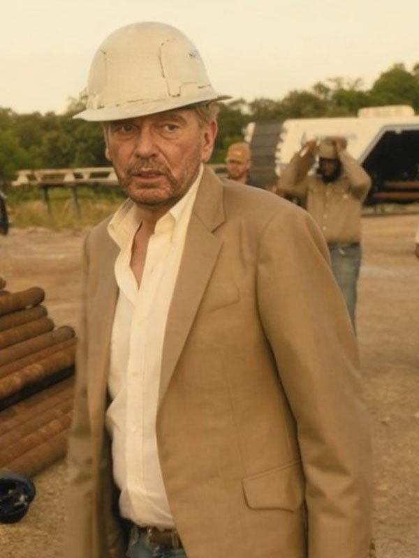 Landman-2024-Billy-Bob-Thornton-Brown-Blazer-1