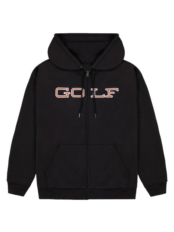 Wang-State-Golf-Black-Fleece-Zipper-Hoodie-1