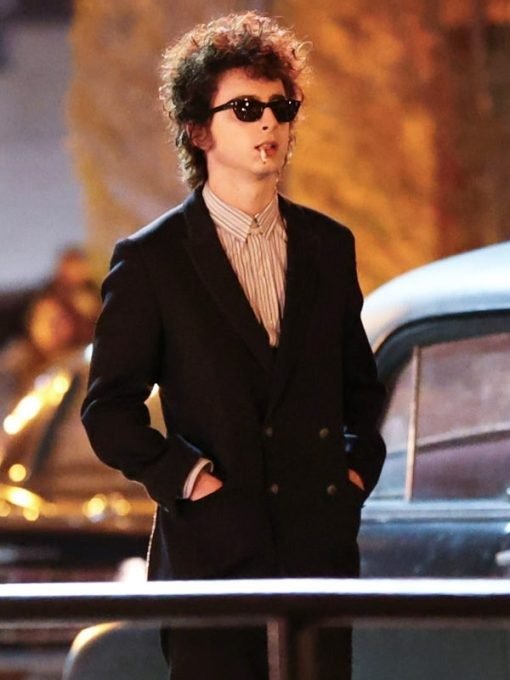 a-complete-unknown-timothee-chalamet-black-suiting-coat